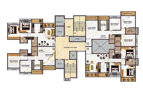 Tharwani Vedant Empire Kalyan